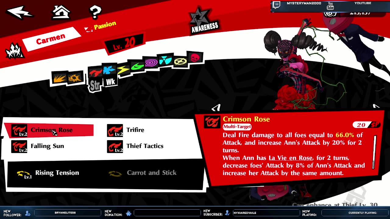 Just released Persona 5 X.