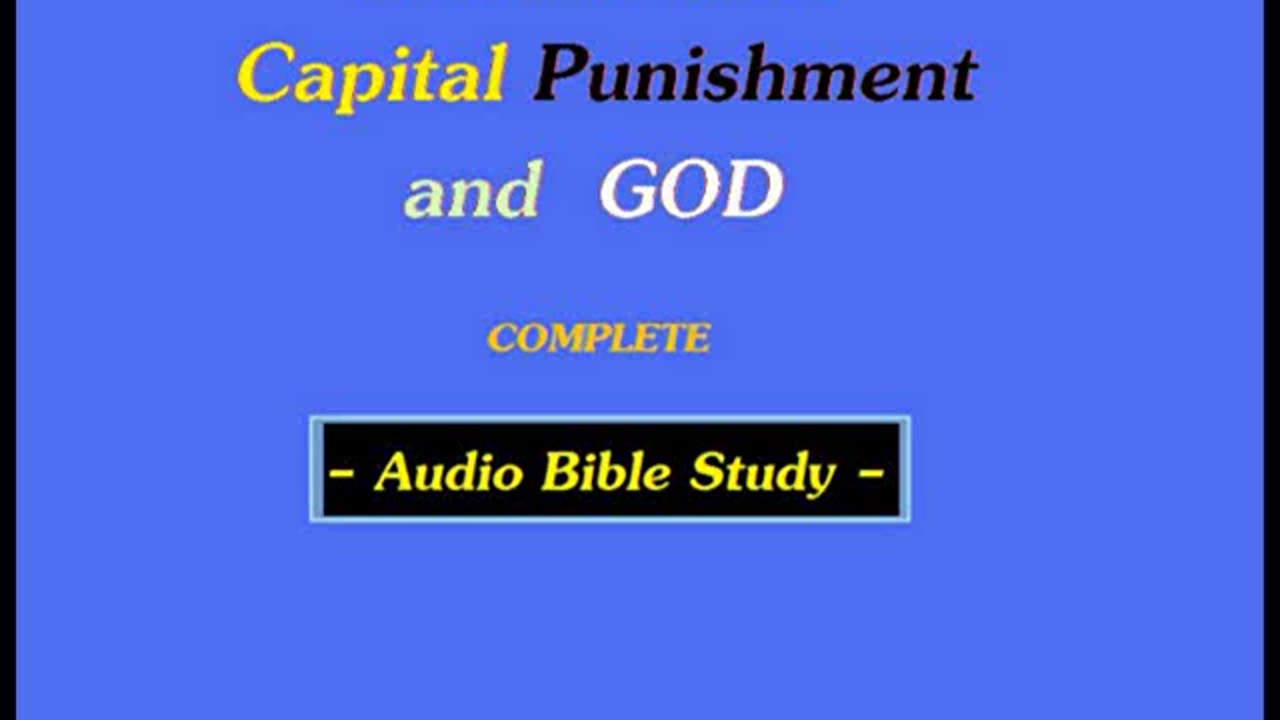 Just Thoughts - Capital Punishment and God (2011) Retro