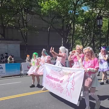 Japan Parade in New York City. Happy Mother's Day!