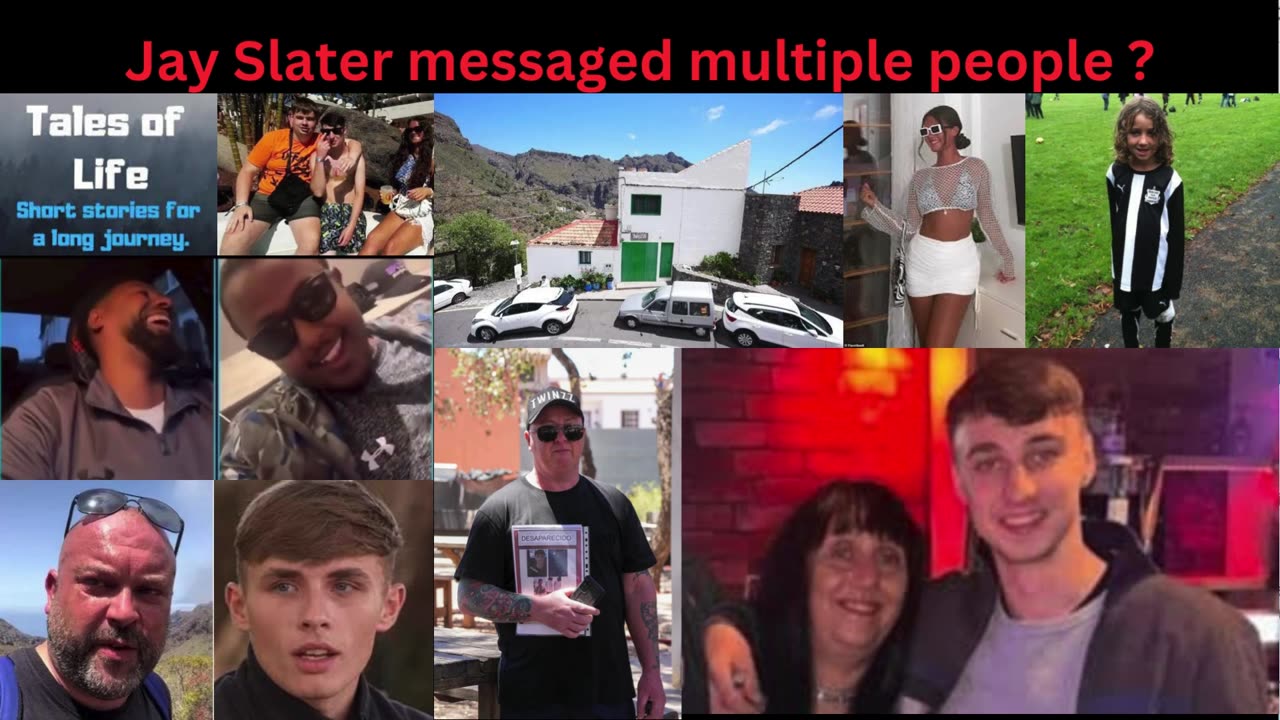Jay Slater Multiple Messages on the Morning