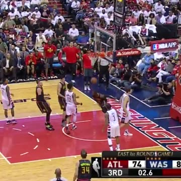 Atlanta Hawks - 8 years ago today, THJ threw down a playoff POSTER 💪