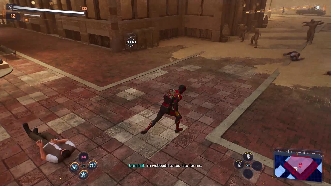 Battle45 Spiderman vs Mini Sandmans Sipderman 2