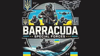 🇺🇦👀 The new Barracuda naval drone, created by specialists from the 40th Marine Brigade, has entered