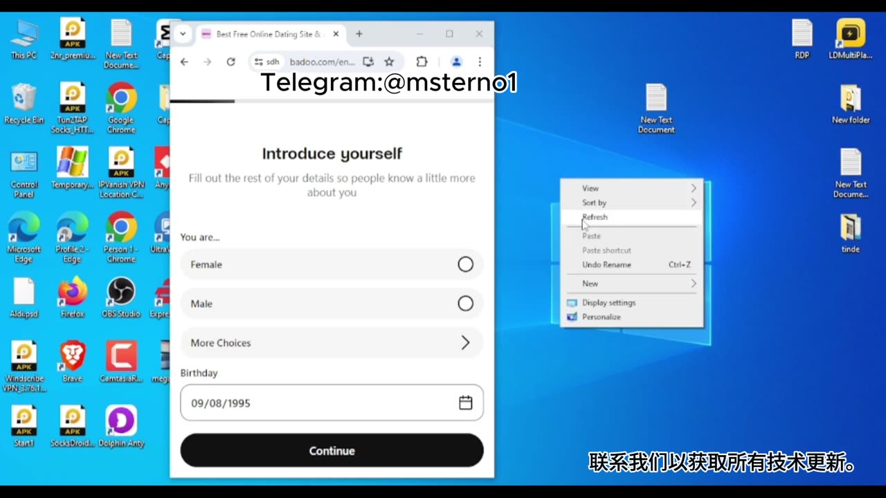 Badoo 2025 Blue V Verification Full Proof | Thailand Users Must Try!