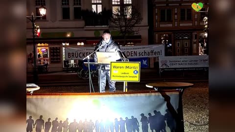 Waren (Müritz) - die 145 igste Kundgebung 15-12-2025