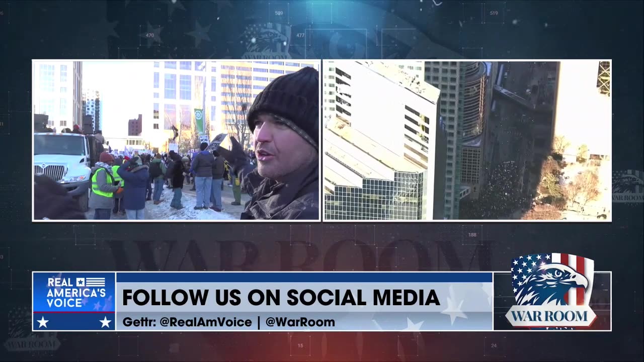 Ben Bergquam Continually Harassed By Leftist Scum At Protest In Minneapolis