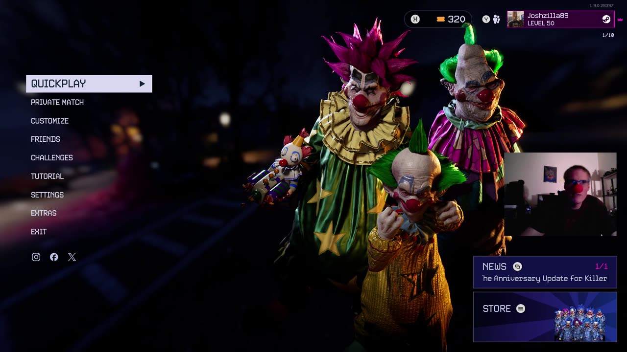Killer Klowns from Outer Space (Games 06/21/25)