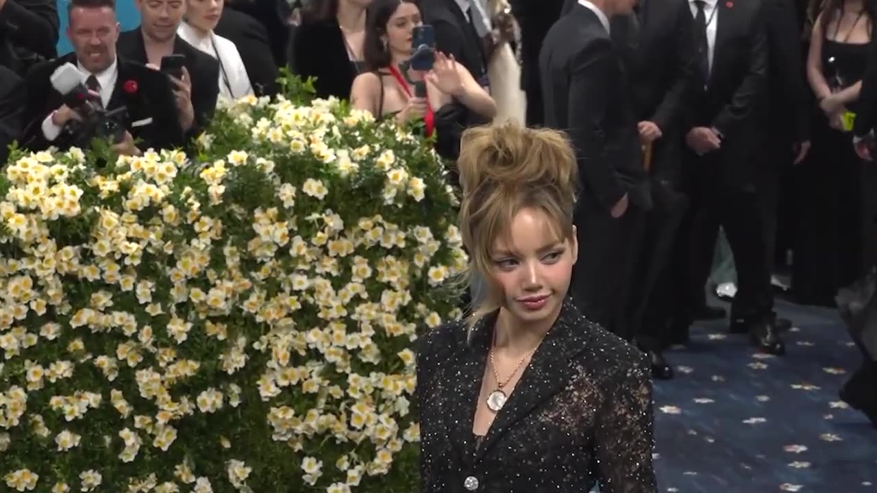 Blackpink members at Met 2025