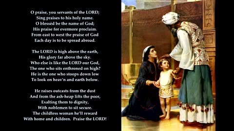 Psalm 113 in full. Tune: Surrey