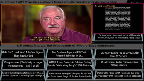 Standing Firm Against the New World Order Agenda. News