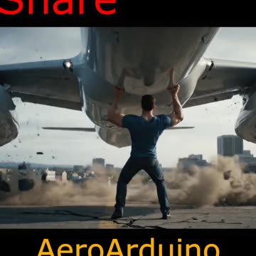 Guy Appeared at the last moment and Saved #Aircraft #Aviation #AeroArduino