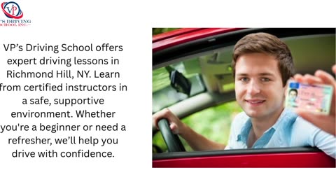 Driving School In Richmond Hill NY