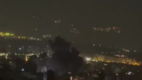 Footage of the First Israeli Strikes on Tehran