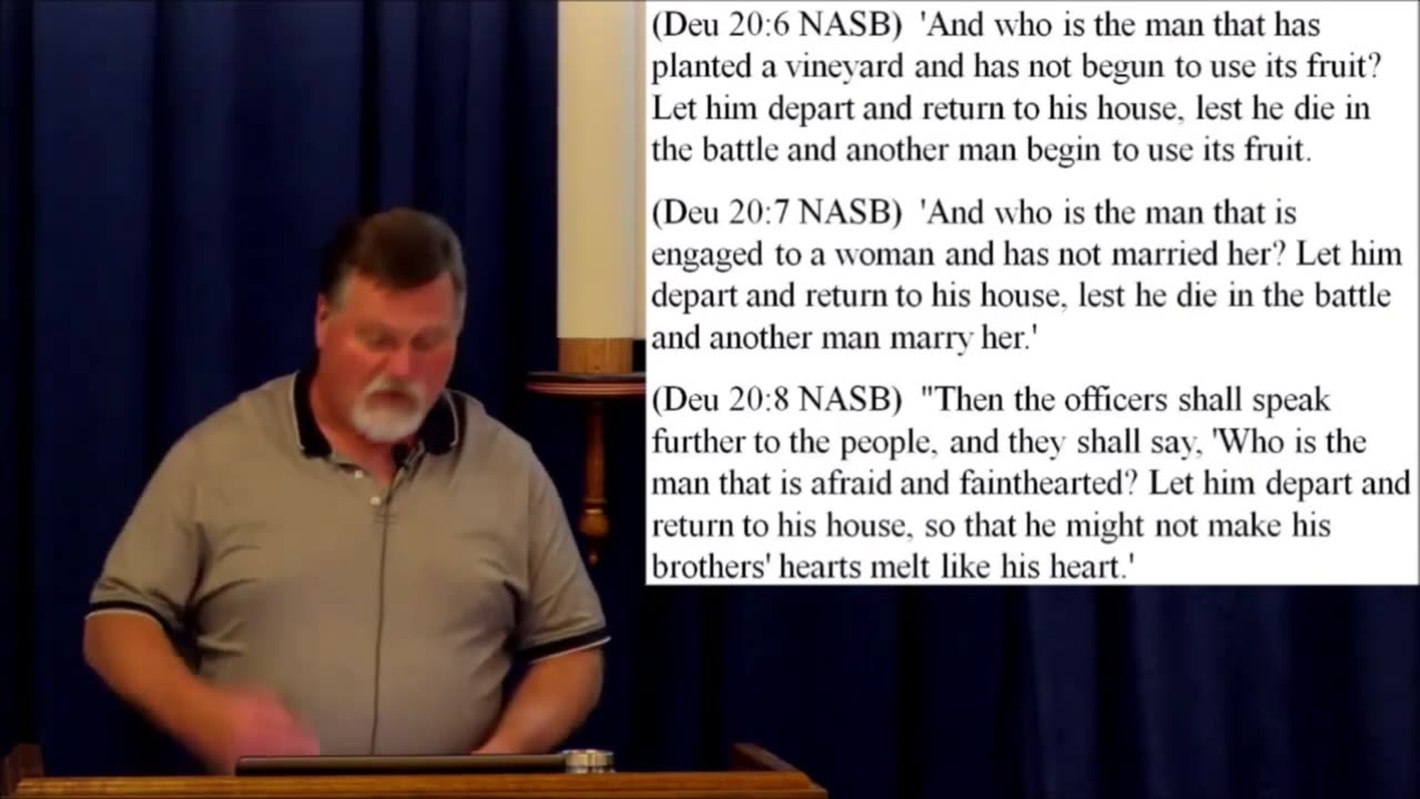 Deuteronomy 20 – Everything He hates, that’s what they do for their gods. 2023
