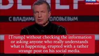 🗣️🇷🇺 Ukraine Russia War | Solovyov Responds to Trump's 'Paper Tiger' Remark | RCF
