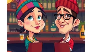 Beanies at the bar: Time for a no-strings-attached pickup! 🧢🍻