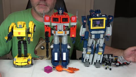 Lego 10358 Transformers Soundwave Review