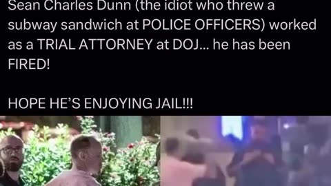 Politics - 2025 Priceless Liberal Commie Subway Sean Charles Dunn Fucked Up DOJ Attorney