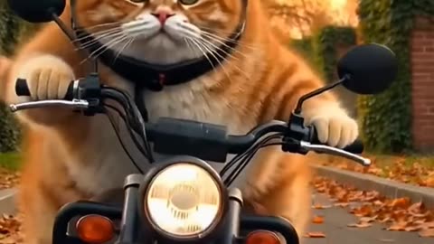 Halloween Cat 🎃🐱 | Funny AI Short with Pumpkins
