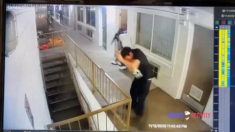 Moron returns fire at cop with a BB GUN that looks like an Ak style rifle