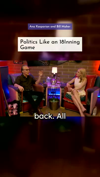 Power Struggles: The Long Game - Ana Kasparian and Bill Maher #politics #failure