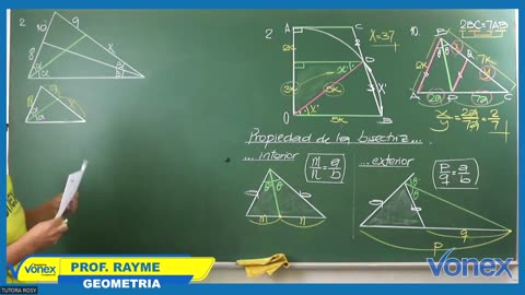 VONEX CICLO MATE 2024 | Semana 07 | Geometría: Proporcionalidad Semejanza S1
