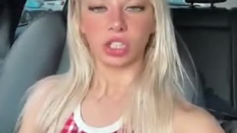 She's ashamed of the American flag