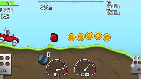 Hill climb racing gameplay video