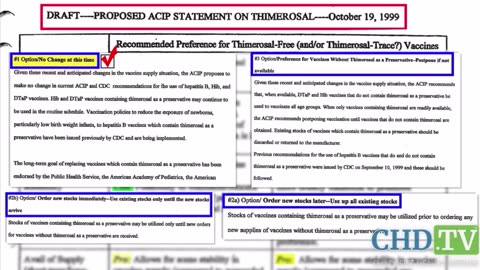 The CDC/FDA Simpsonwood Cover Up - PART 1