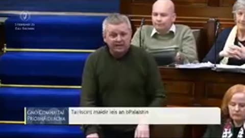 Richard Barrett - Irish politician exposed the Israeli genocide and the complicity of the west