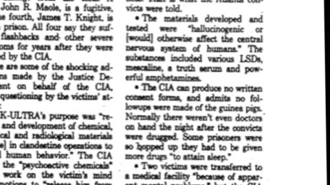 Remote Viewing and Weather Control (CIA Stargate)