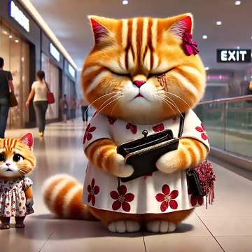 ❤️🐈_⬛🐱 Cat-Molly_ The Purrfect Love Story __Full EP in Video #ai #cat #shorts