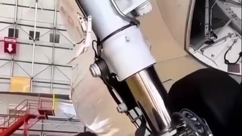 Actual Sizze of Plance landing gear