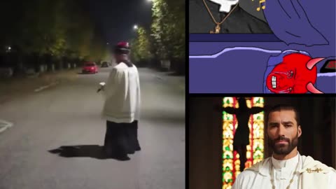 What a W Priest, bro is just singmaxxing and blessing the whole place.
