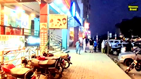 I-8 Markaz Islamabad Evening & Night Vlog | Street Food, Restaurants & City Life