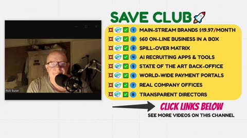 SAVE CLUB NEDERLAND - 8 REDENEN DIT NU WEL TE DOEN - KORTINGEN & VOORDELEN - TOP TEAM ROB BUSER