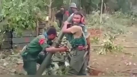 💥🌄 Myanmar War | Shan State Army-North Attacks MNDAA with Mortars | RCF