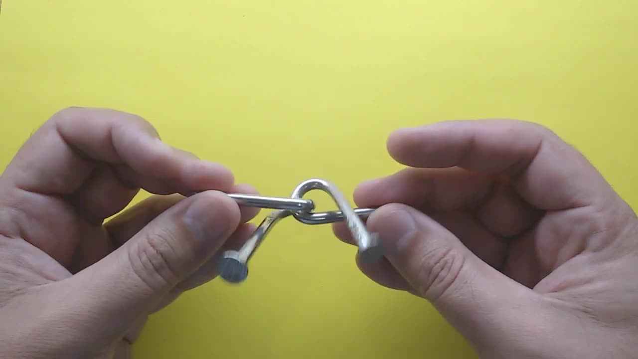 How to Solve Two Nails Puzzle, Easy New Magic Trick By IH Puzzles
