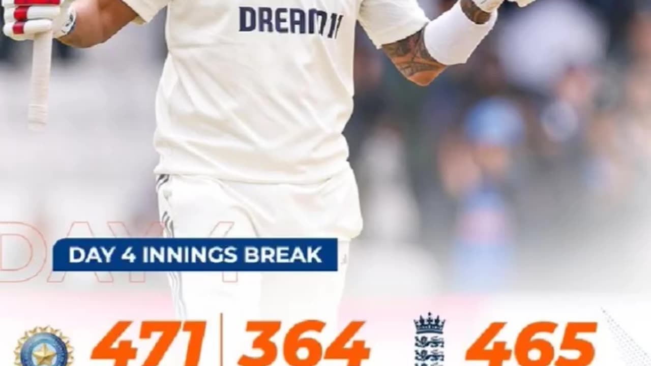 Day 4.England need 350 runs to win first test in