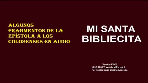 Mi Santa Bibliecita 51 Colosenses