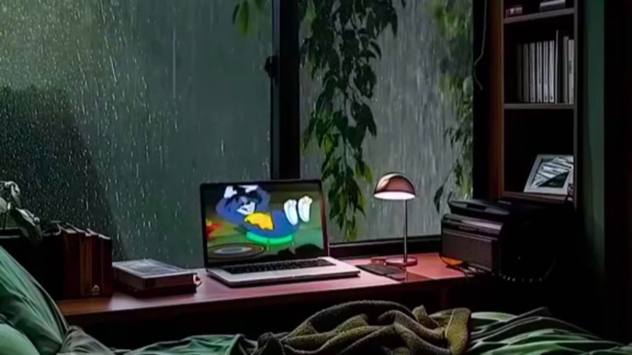 Rain Sound On Window with Thunder Soundsć
£Heavy Rain for Sleep, Study and Relaxation, Meditationšš¤