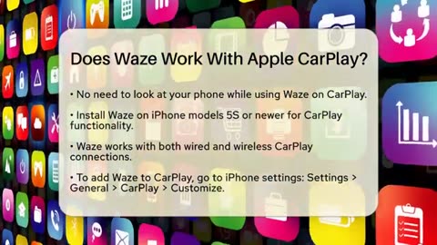 Does Waze Work With Apple CarPlay? - Be App Savvy
