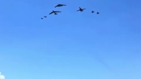 ✈️🔥 US Air Power | B-2 Bomber Leads Westward Flight Over Pacific | RCF