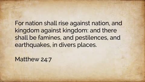 What Shall Be the Sign of Thy Coming - Part 1 - Dr Thomas M Cucuzza