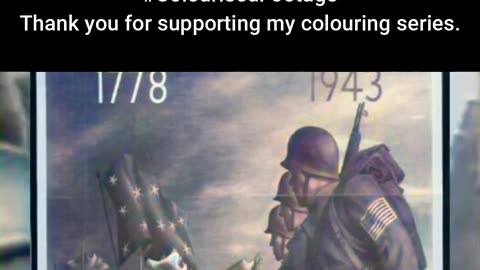 1943 War Effort Propaganda Poster #ColourisedHistory