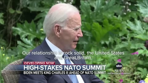 Biden makes stop in London before high-stakes NATO summit