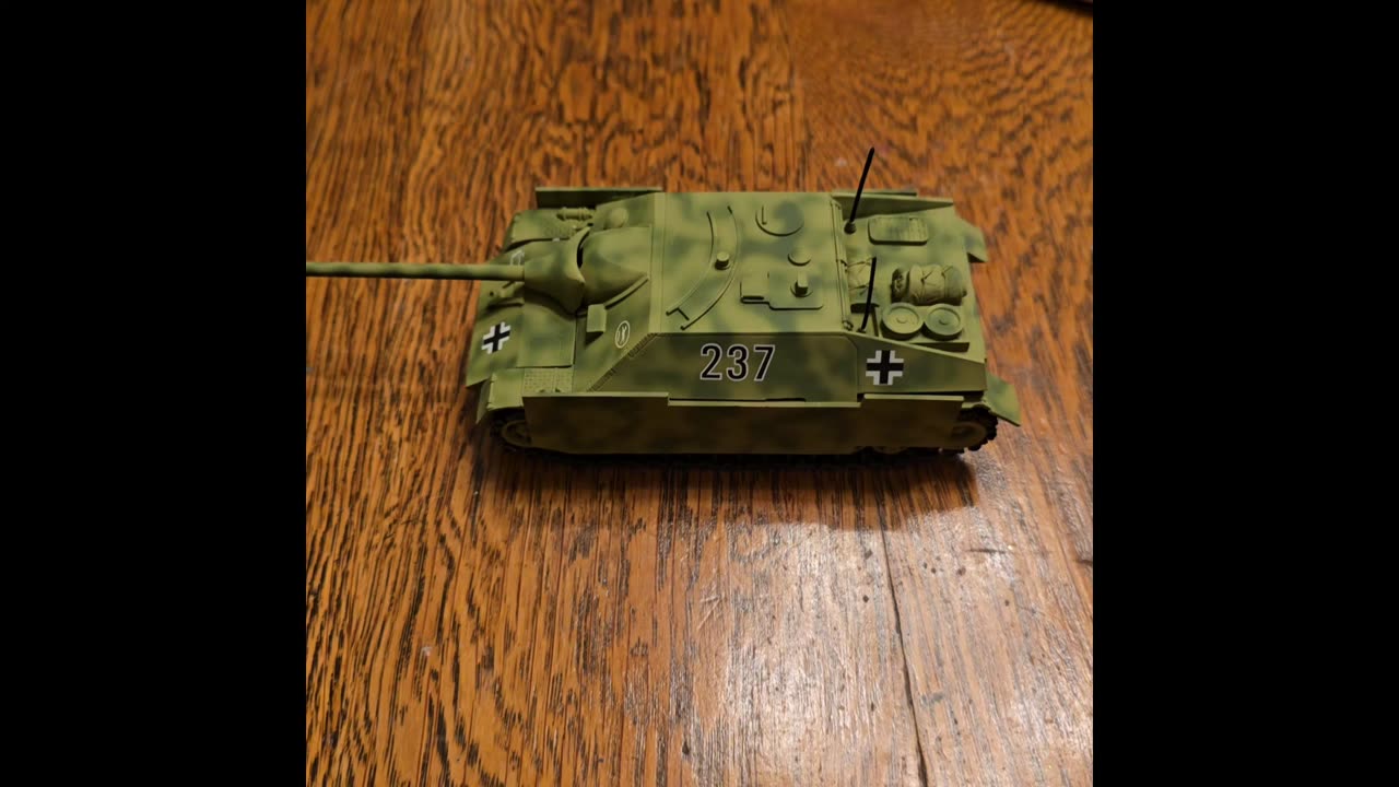 Solido diecast Jagdpanzer tank.