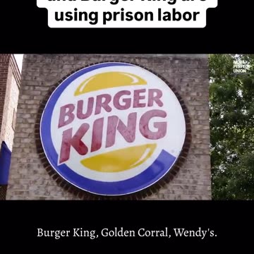 FAST FOOD PRISON LABOUR