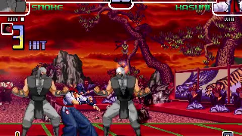 Sub zero and Smoke (Me) vs Kasumi Todoh