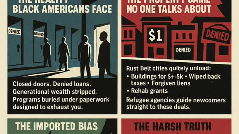 Black Americans Get Paperwork - Newcomers Get Grants